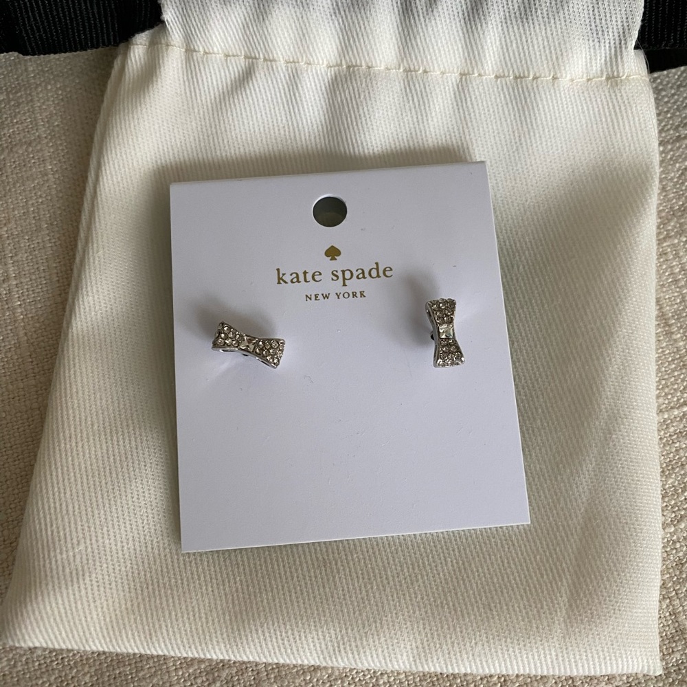 NWT Kate Spade Bow Stud Earrings